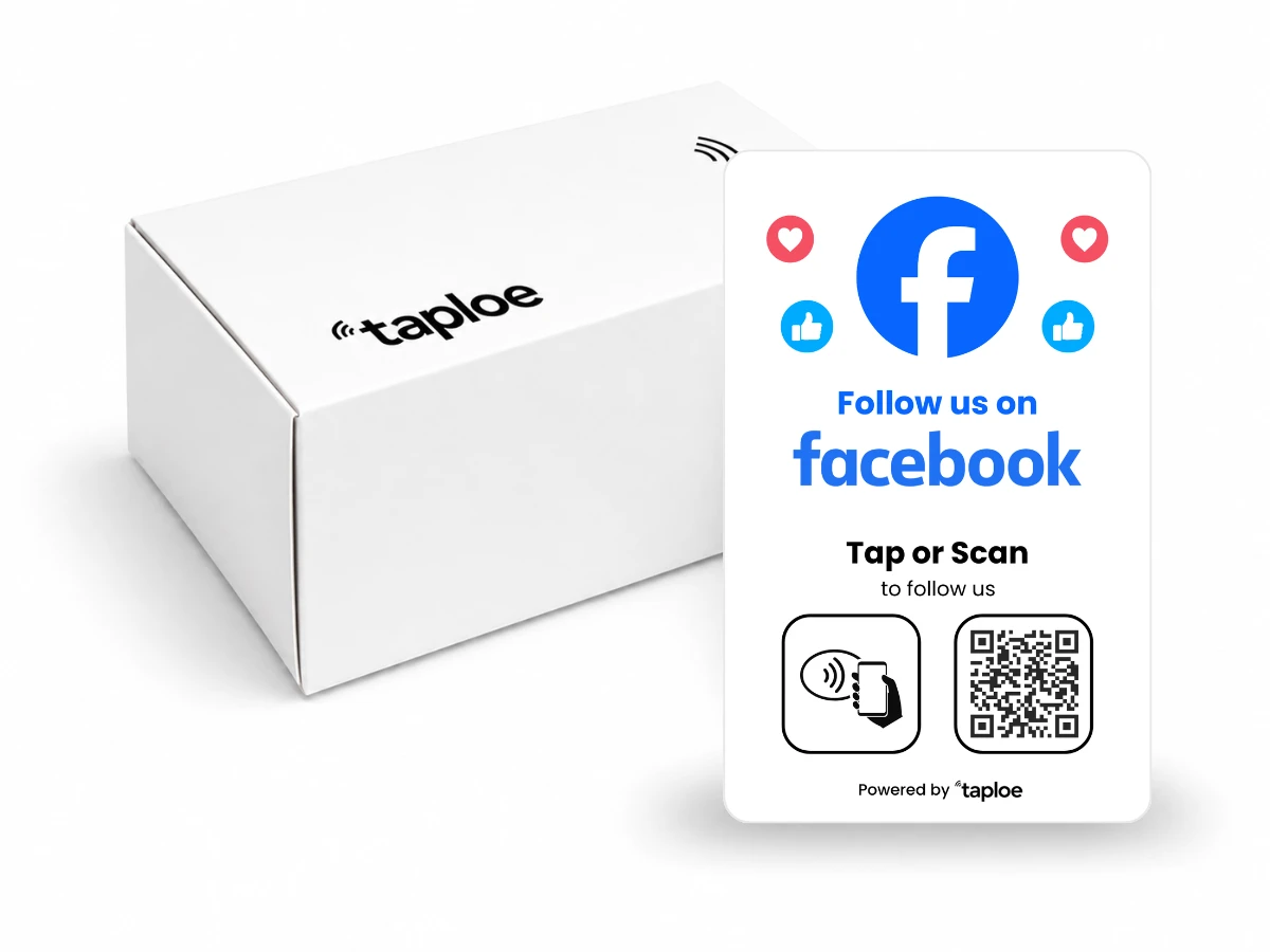 Production and delivery of Facebook card